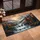 Autumn Mountain River Waterfalls Evergreen Forest Snow-Capped Mountains Home Decor Gift Doormat - 4