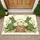Bunny Hydrangea Easter Eggs - Vintage Easter Home Decor Doormat - 1
