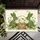 Bunny Hydrangea Easter Eggs - Vintage Easter Home Decor Doormat - 6