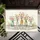 Glass Bottles Wildflowers 'Bloom Where You Are Planted' - Farmhouse Home Decor Gift Doormat - 6