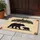 Mother Bear Cub "Wipe Your Paws" Paw Prints Pine Trees - Rustic Home Decor Gift Doormat - 5