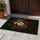 Hibiscus Poppies Red Berries Foliage Botanical Tapestry - Home Decor Gift Doormat - 5