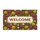 Welcome Sign Spring Summer Floral Meadow Olive Green - Home Decor Gift Doormat - 3