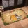 Lion Zebra Welcome Sign Tropical Leaves Flowers - Home Decor Gift for Wildlife Lover Doormat - 4