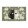 Black Cat Golden Heart White Cat Black Heart Peonies Vines Stars Moon - Home Decor Gift for Cat Lover Doormat - 3