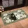 Black Cat Golden Heart White Cat Black Heart Peonies Vines Stars Moon - Home Decor Gift for Cat Lover Doormat - 4