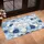 Fluffy White Kittens Blue Rose Hydrangea - Cat Lover Home Decor Gift Doormat - 4