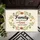 Rustic Farmhouse Family Love Botanical Floral - Home Decor Gift Doormat - 6