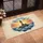 Lighthouse Island Cliff Cottage Ocean Waves Birds Sunset - Coastal Home Decor Gift Doormat - 4