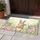 Brown Bunny Wildflower Garden with Carrots - Garden Lover Gift Doormat - 5