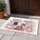 Fluffy Kittens Rustic Basket Hydrangeas Roses Lavender - Cat Lover Home Decor Gift Doormat - 5