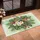 Vibrant Lorikeet Bird of Paradise Plumeria Floral - Tropical Home Decor Gift Doormat - 4