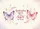 Purple Pink Butterfly Angels Near Sprig Floral Vines Feather Heart - Home Decor Gift Doormat - 7