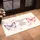 Purple Pink Butterfly Angels Near Sprig Floral Vines Feather Heart - Home Decor Gift Doormat - 4