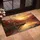 Snowy Peaks Autumn Mountain Lake Log Cabin Rowboat - Home Decor Gift Doormat - 4