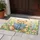 Teddy Bear Reading Book Wildflower Meadow - Home Decor Gift for Garden Lover Doormat - 5