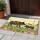 Black Silhouette Pigs Wildflower Butterfly Barn Windmill - Rustic Farmhouse Home Decor Gift Doormat - 5