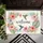 Welcome Hummingbird Tropical Hibiscus Floral - Home Decor Gift Doormat - 6