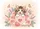 Tabby Kitten Pink Box Floral Roses Lavender Hearts - Home Decor Gift for Cat Lover Doormat - 7