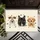 Three Dogs See Hear Speak No Evil - Dog Lover Home Decor Gift Doormat - 6