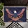 Bald Eagle Stars Stripes Olive Branch Fireworks - Independence Day Gift for Veterans Doormat - 6