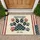 Paw Print Stars and Stripes - Independence Day Gift for Veterans Doormat - 1