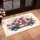 Vintage Pickup Truck American Flag Flowers - Independence Day Gift for Veterans Doormat - 4