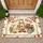 Five Cats Strawberries WELCOME HOME - Home Decor Gift for Cat Lover Doormat - 1