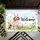 Welcome Beagle Dog Bunny Ears Easter Basket - Spring Holiday Gift for Dog Lovers Doormat - 6