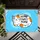 White Cat HOME SWEET HOME - Home Decor Gift for Cat Lover Doormat - 6