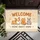 Welcome Home Sweet Home Corgi Cat Rabbit Paw Prints Farmhouse Home Decor Gift for Pet Lovers Doormat - 6