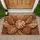 Large Dense Layered Monstera Leaves - Home Decor Gift for Plant Lover Doormat - 1
