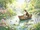 Calico Cat Fishing Rowboat Riverbank Wildflowers - Home Decor Gift for Cat Lover Doormat - 7
