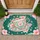 Ornate Teacup Floral Garden Stars - Home Decor Gift Doormat - 1