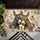 Happy Nuzzling Donkeys Rustic Parchment - Farmhouse Home Decor Gift for Donkey Lovers Doormat - 6