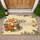 Fox Owl WELCOME Birds Woodland - Farmhouse Home Decor Gift Doormat - 1