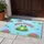 Green Cartoon Frog Lily Pad Welcome Dragonfly Lotus Pond - Everyday Home Decor Gift for Nature Lover Doormat - 5