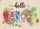 Hello Script Decorated Flip Flops Beach - Summer Home Decor Gift for Beach Lover Doormat - 7