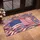 American Flag Fireworks Gold Stars - Independence Day Holiday Gift Doormat - 4