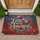 God Bless America Uncle Sam Hat Fireworks Wildflowers - Independence Day Home Decor Doormat - 1