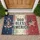 God Bless America Anchor Star Flag - Independence Day Decor for Veterans Doormat - 1