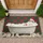 Santa Claus Bathtub Daisies - Christmas Home Decor Gift Doormat - 1