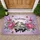 Welcome Songbird Blackberries Peony Butterfly Wildflower - Home Decor Gift Doormat - 1