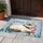 Welcome Cream Cat American Flag - Independence Day Celebration Doormat - 5