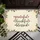 Grateful Thankful Blessed Botanical Sprigs - Farmhouse Home Decor Gift Doormat - 6