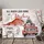 Custom Christmas Family Canvas Print, Personalized Family Name Red Truck Wall Art, All Roads Lead Home At Christmas Canvas - 5