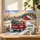 Custom Christmas Family Canvas Print, Personalized Family Name Red Truck Wall Art Gift - 5