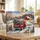 Custom Christmas Family Canvas Print, Personalized Family Name Red Truck Wall Art Gift - 4