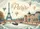 Eiffel Tower Paris Seine River Hot Air Balloons - Home Decor Gift for Travelers Doormat - 7