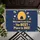 Welcome to our Hive Beehive Bees Flowers Hearts - Housewarming Entryway Decor Gift Doormat - 6